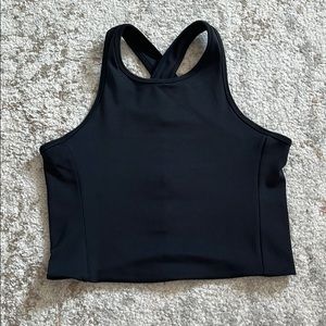High neck sports tank